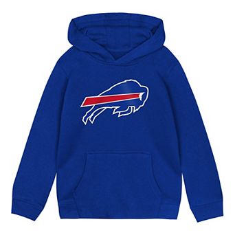 Toddler Royal Buffalo Bills Primary Logo Fleece Hoodie