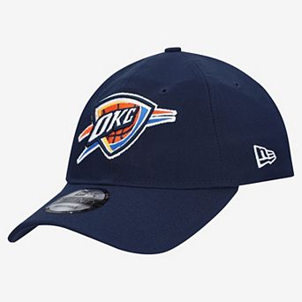 Men's New Era Navy Oklahoma City Thunder Team 9TWENTY Adjustable Hat
