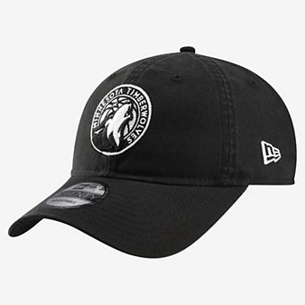 Men's New Era Black Minnesota Timberwolves 9TWENTY Adjustable Hat