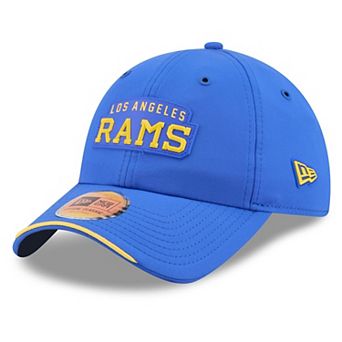 Men's New Era Royal Los Angeles Rams 2026 Sideline Throwback Casual Classic Adjustable Hat