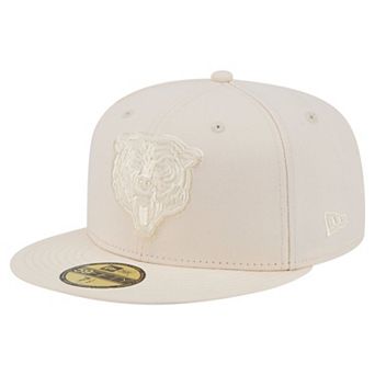 Men's New Era Cream Chicago Bears Color Pack 59FIFTY Fitted Hat