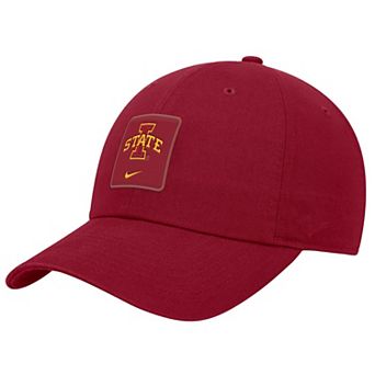 Men's Nike Cardinal Iowa State Cyclones 2026 On-Field Club Adjustable Hat