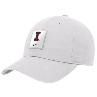 Men's Nike White Illinois Fighting Illini 2026 On-Field Club Adjustable Hat