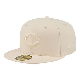Men's New Era Cream Cincinnati Reds Color Pack 59FIFTY Fitted Hat