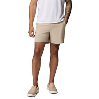 Men's Columbia Natural Tennessee Volunteers PFG Terminal Roamer™ Omni-Shade™ Stretch Shorts