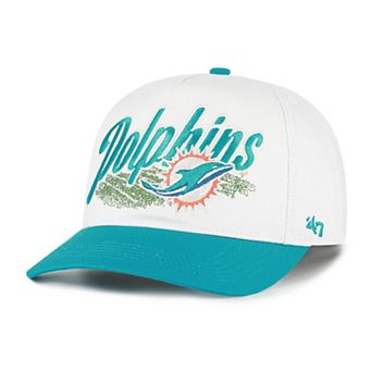 Men's '47 Cream Miami Dolphins Enfield Hitch Adjustable Hat