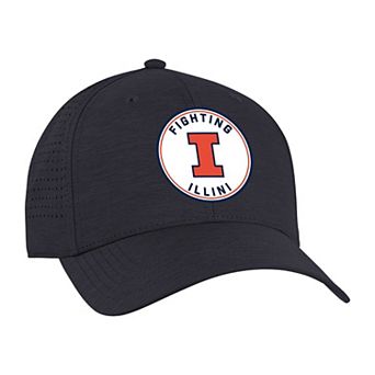 Unisex Ahead Navy Illinois Fighting Illini Brezo Adjustable Hat