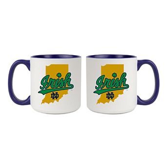 Notre Dame Fighting Irish 20oz. My State 2-Pack Mug Set