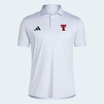 Men's adidas White Texas Tech Red Raiders Ultimate 365 Stripe Polo