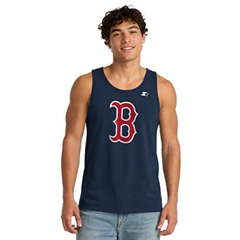 Men's Starter Navy Boston Red Sox Tank Top