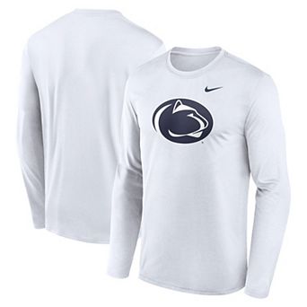 Men's Nike White Penn State Nittany Lions Primetime Primary Legend Long Sleeve T-Shirt