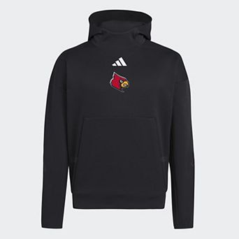 Men's adidas Black Louisville Cardinals Z.N.E Hoodie