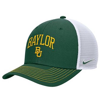 Men's Nike Green Baylor Bears Rise Adjustable Trucker Hat