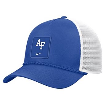 Men's Nike Royal Air Force Falcons 2026 On-Field Rope Adjustable Trucker Hat