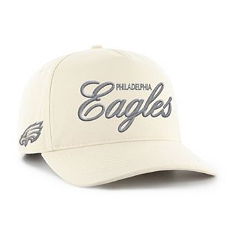 Men's '47 Natural Philadelphia Eagles Foundational Script Hitch Adjustable Hat