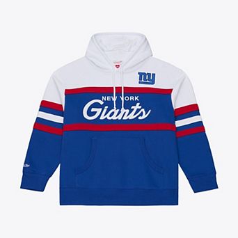 Men's Mitchell & Ness Royal New York Giants Head Coach Hoodie
