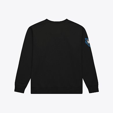 Men's Mitchell & Ness Black Minnesota Timberwolves Duel Logos Sweatshirt