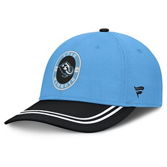Men's Fanatics Light Blue/Black Utah Mammoth Fundamental Stretch Hat