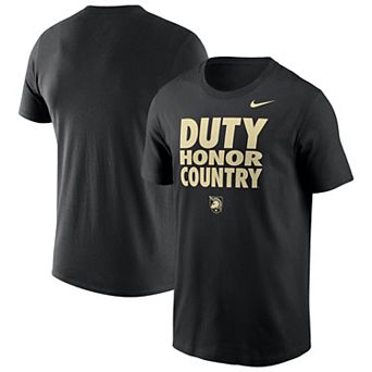 Men's Nike Black Army Black Knights Practice T-Shirt