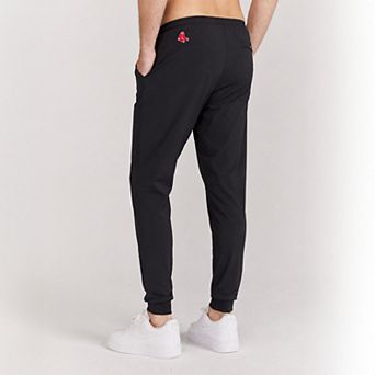 Men's Redvanly Black Boston Red Sox Donahue Jogger Sweatpants