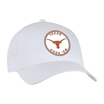 Unisex Ahead White Texas Longhorns Brezo Adjustable Hat