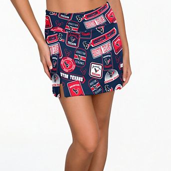 Women's Concepts Sport Navy Houston Texans Grady Sleep Skort