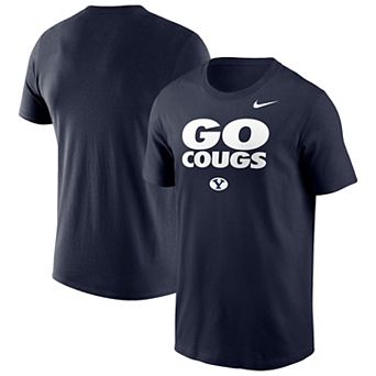 Men's Nike Navy BYU Cougars Practice T-Shirt