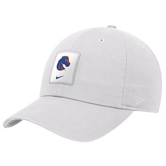 Men's Nike White Boise State Broncos 2026 On-Field Club Adjustable Hat