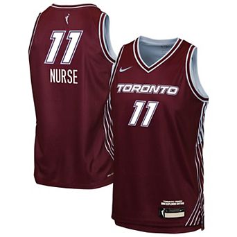 Youth Nike Kia Nurse Bordeaux Toronto Tempo Victory Player Jersey - Explorer Edition