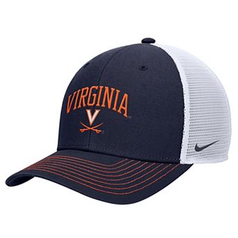 Men's Nike Navy Virginia Cavaliers Rise Adjustable Trucker Hat
