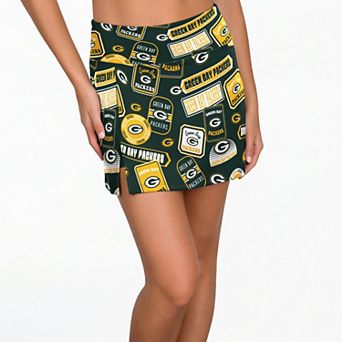 Women's Concepts Sport Hunter Green Green Bay Packers Grady Sleep Skort