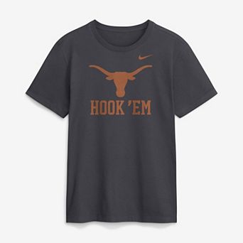 Men's Nike Anthracite Texas Longhorns Primetime Logo Mantra T-Shirt