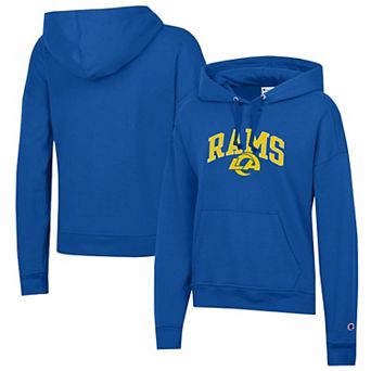 Women's Champion Royal Los Angeles Rams Powerblend Hoodie