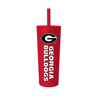 Georgia Bulldogs 24oz. No Spill Straw Tumbler