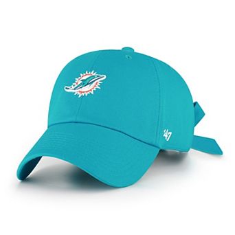 Women's '47 Aqua Miami Dolphins Bow Back Clean Up Adjustable Hat