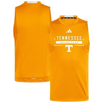 Men's adidas Tennessee Orange Tennessee Volunteers D4T AEROREADY Tank Top