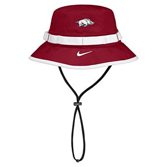 Men's Nike Cardinal Arkansas Razorbacks 2026 On-Field Apex Boonie Bucket Hat