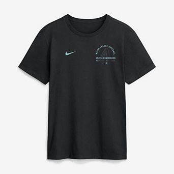 Men's Nike Black Arizona Diamondbacks Split Logo T-Shirt