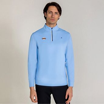 Men's Redvanly Light Blue San Francisco Giants Fleet Quarter-Zip Top