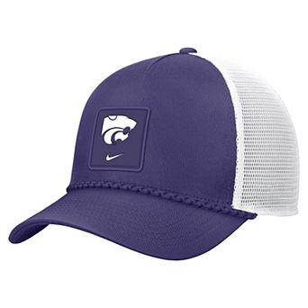 Men's Nike Purple Kansas State Wildcats 2026 On-Field Rope Adjustable Trucker Hat