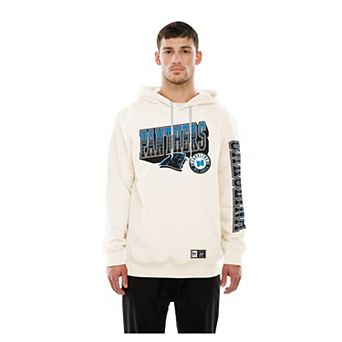 Men's New Era Cream Carolina Panthers Dune Dust Hoodie