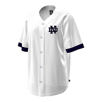 Women's Under Armour White Notre Dame Fighting Irish Baseball Jersey