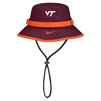 Men's Nike Maroon Virginia Tech Hokies 2026 On-Field Apex Boonie Bucket Hat
