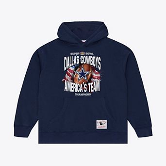 Men's Mitchell & Ness Navy Dallas Cowboys America's Team Hoodie