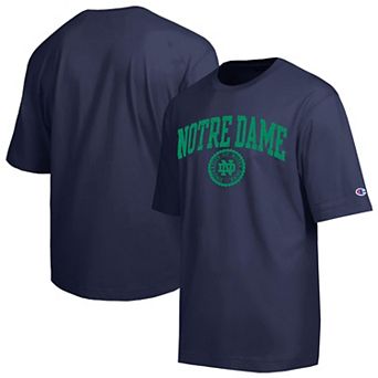 Men's Champion Navy Notre Dame Fighting Irish Scholar All-Star T-Shirt