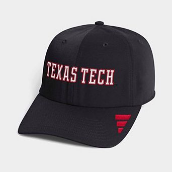 Men's adidas Black Texas Tech Red Raiders 2026 Sideline Slouch Adjustable Hat