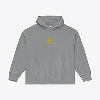 Men's Mitchell & Ness Gray Pittsburgh Penguins Core Essentials Hoodie