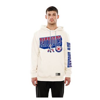 Men's New Era Cream New England Patriots Dune Dust Hoodie
