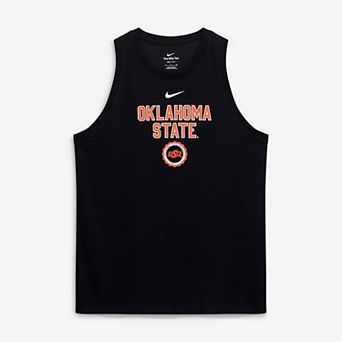 Women's Nike Black Oklahoma State Cowboys Dri-FIT Tomboy Tank Top