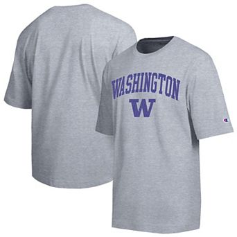 Men's Champion Heather Gray Washington Huskies Scholar All-Star T-Shirt